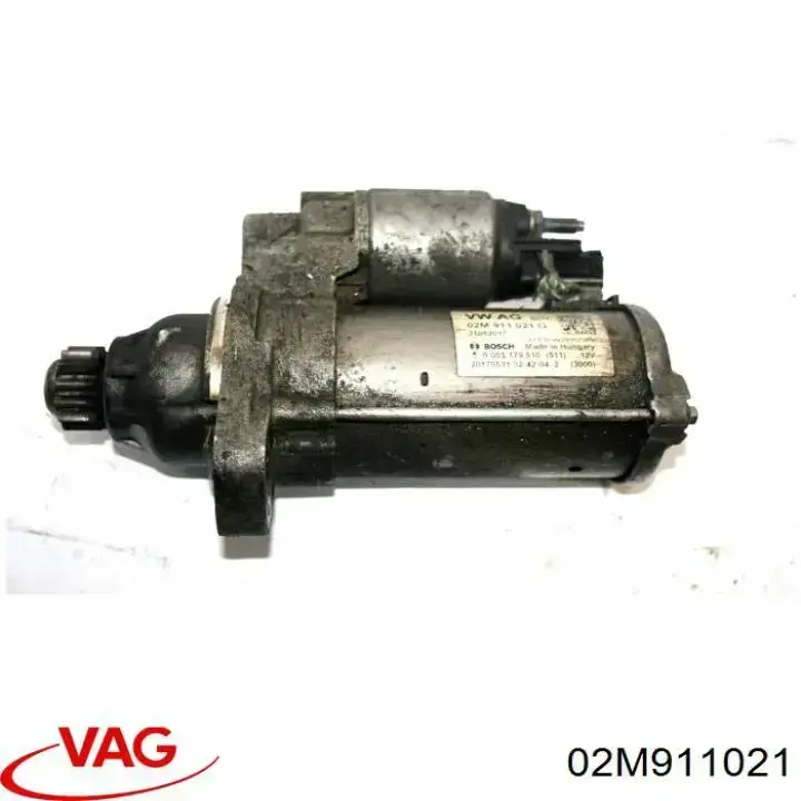 02M911021 VAG Стартер (1,1 кВт)