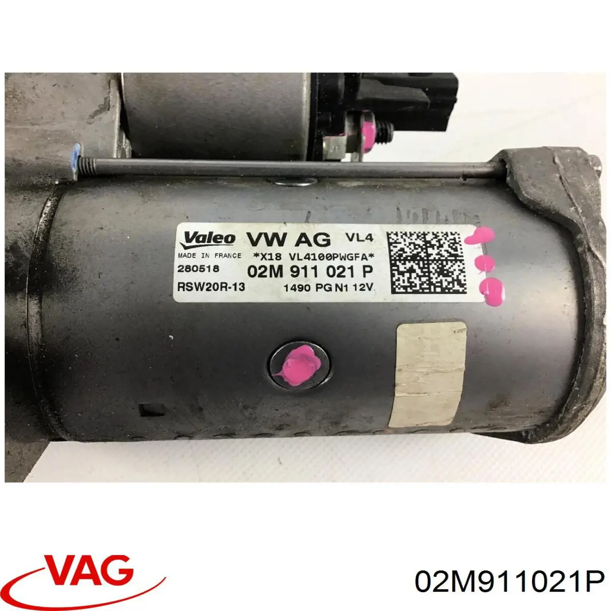 Стартер автомобільний VAG 02M911021P