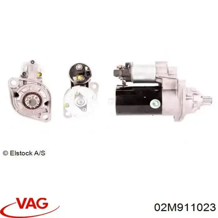Стартер VAG 02M911023 ціна, від 68.57 USD