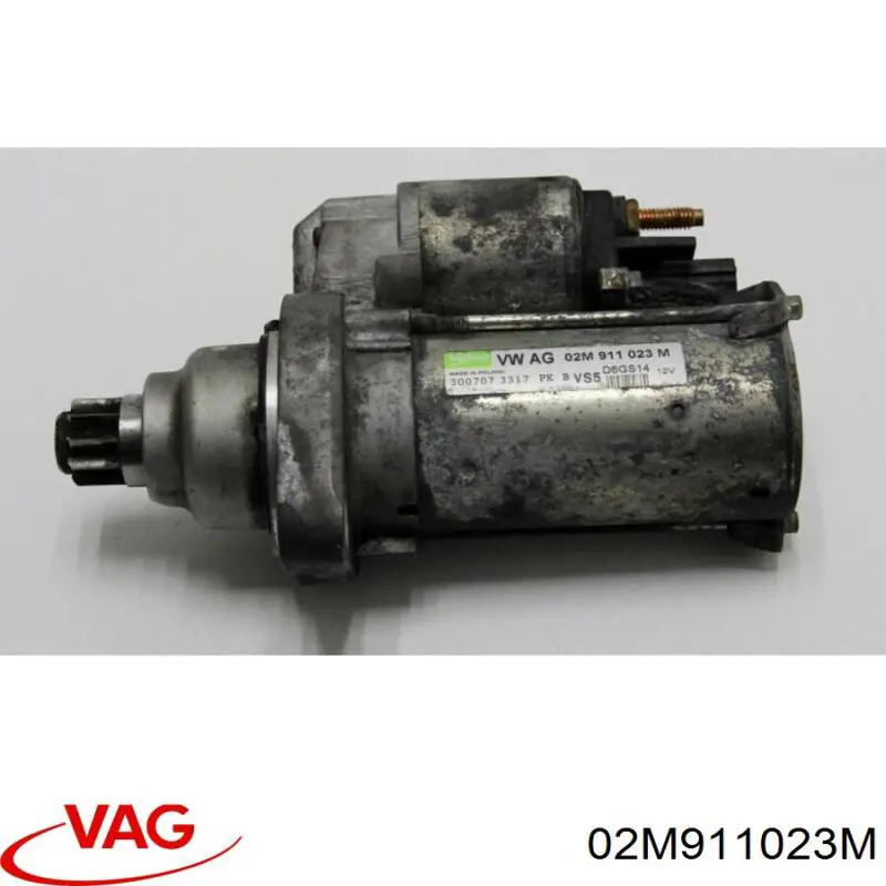 Стартер 02M911023M VAG