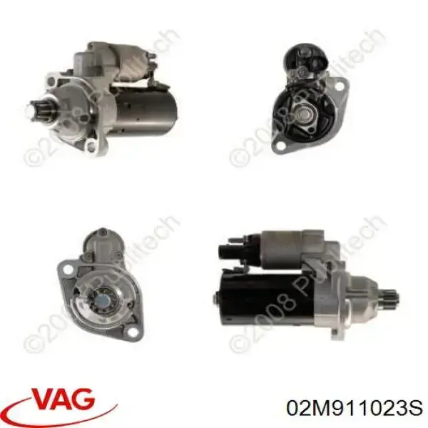 02M911023S VAG Стартер двигуна
