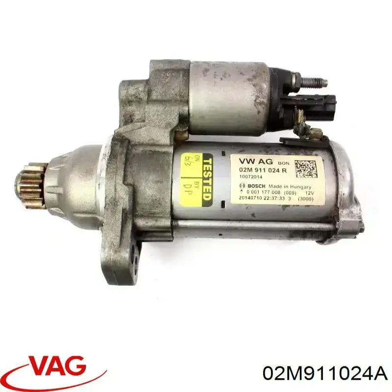 Купити 02M911024A VAG Стартер