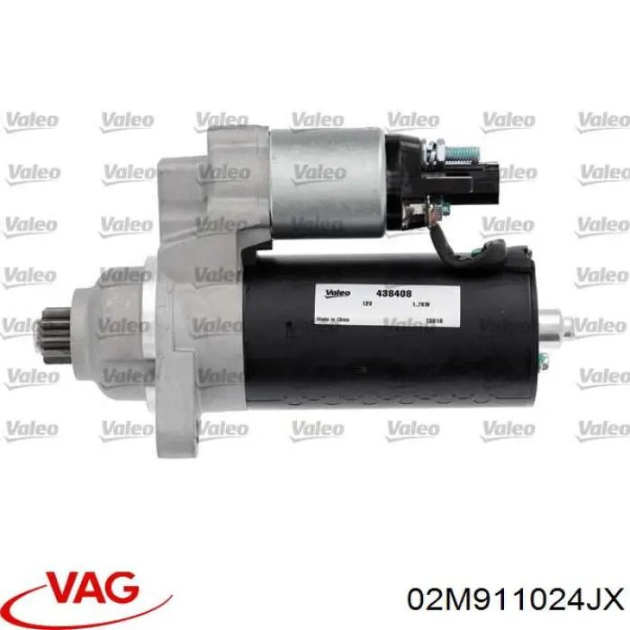 Купити 02M911024JX VAG Стартер