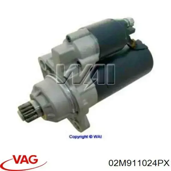 Стартер 02M911024PX VAG
