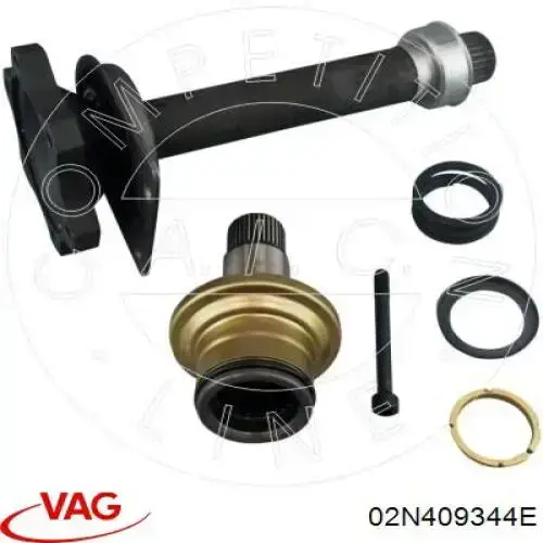 Вал приводу проміжний 02N409344E VAG