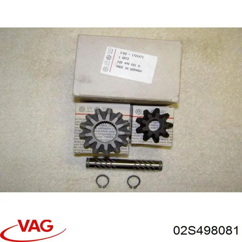 Купити 02S498081 VAG Набір сателітів редуктора переднього моста