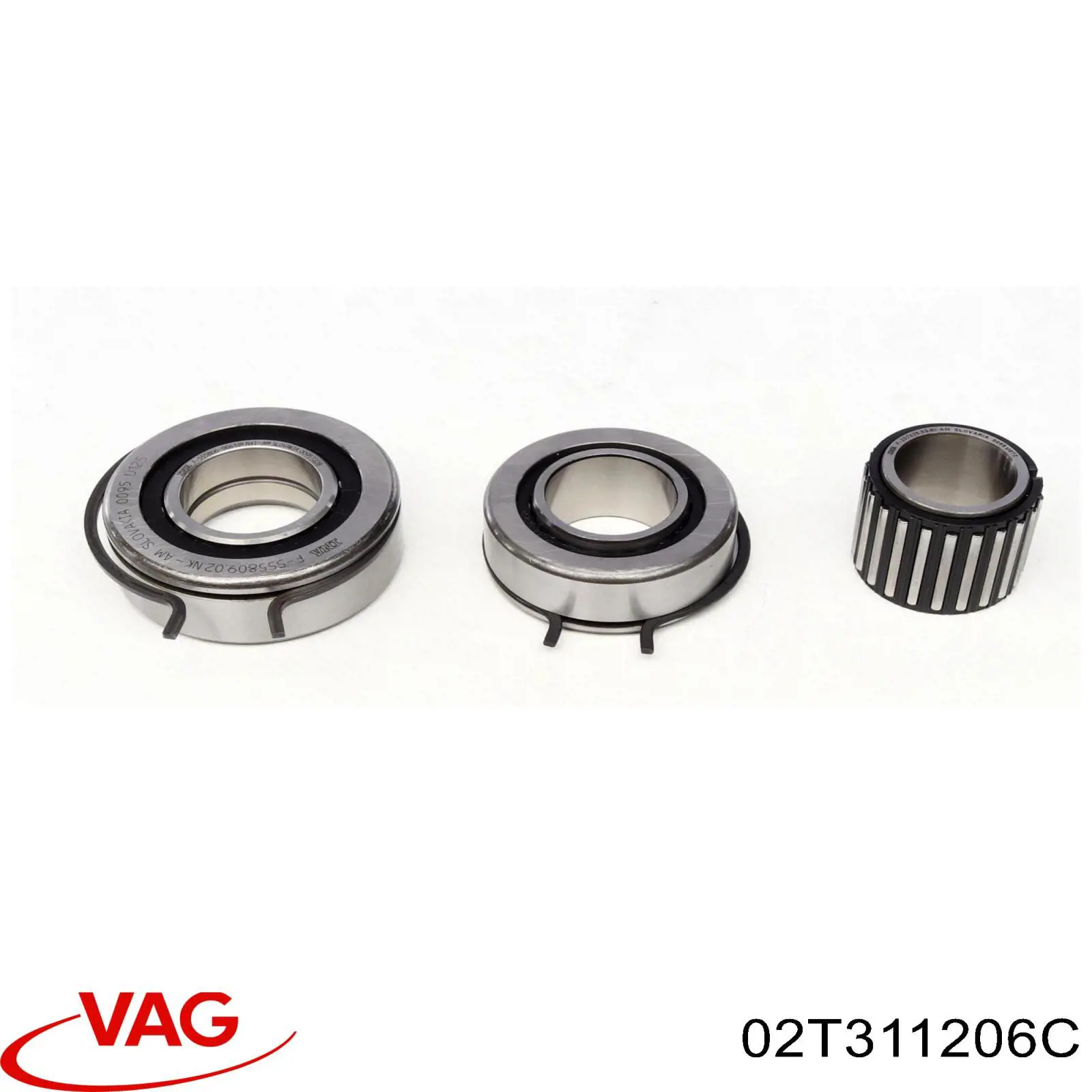 Підшипник КПП VAG 02T311206C ціна, від 60.37 USD