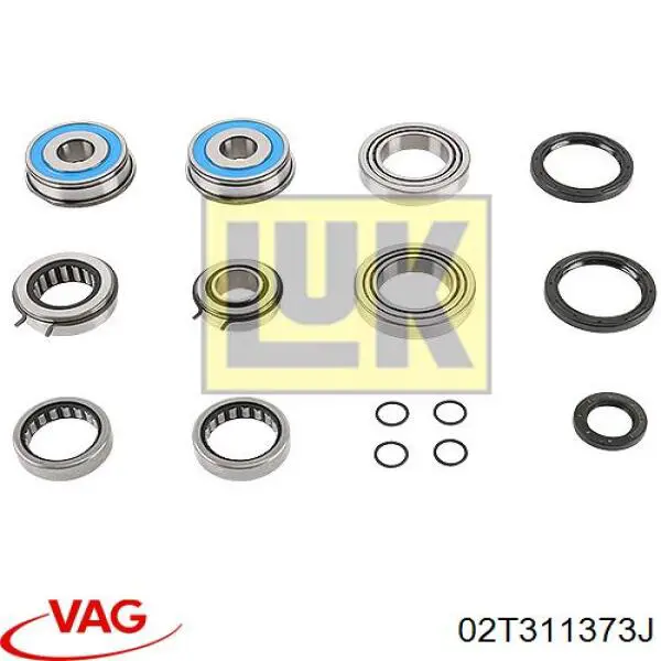 Підшипник первинного валу коробки VAG 2T311373L ціна, від 14.64 USD