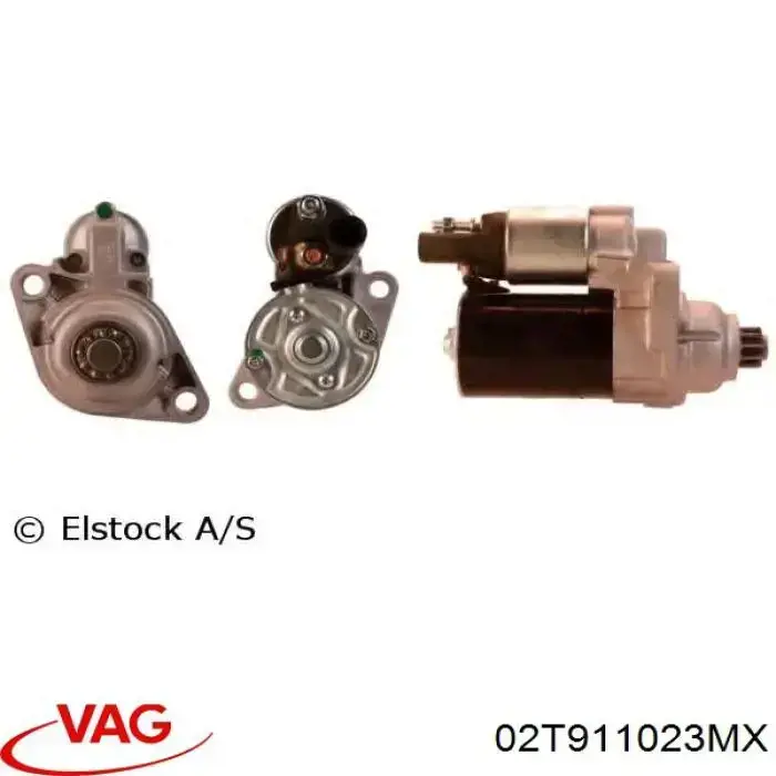 Купити 02T911023MX VAG Стартер