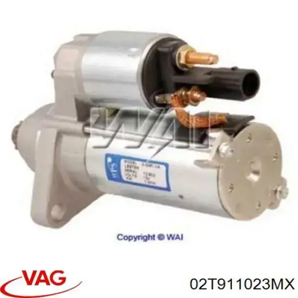Стартер 02T911023MX VAG