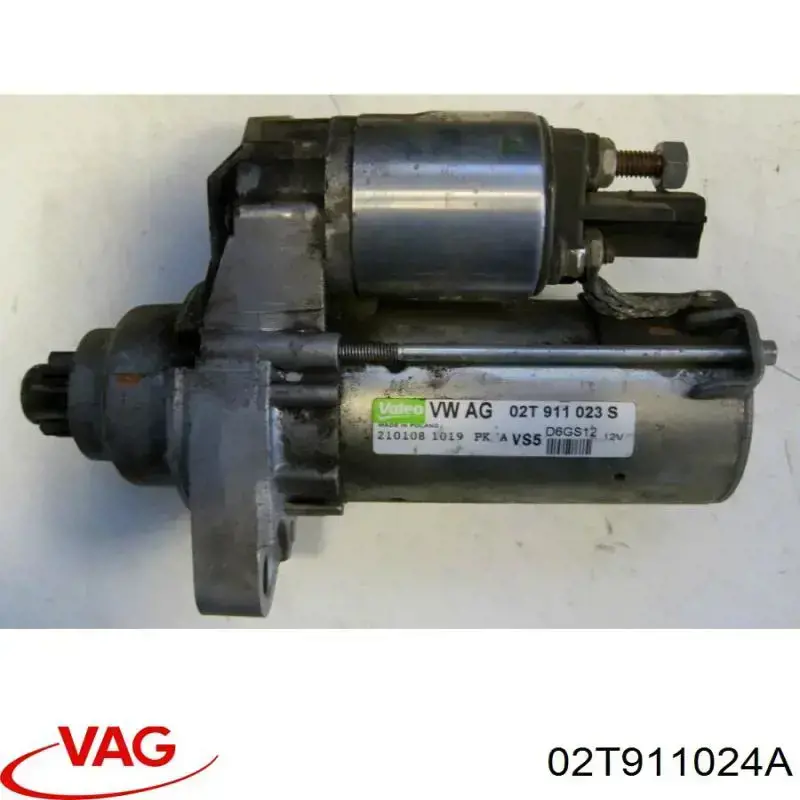 Стартер VAG 02T911024A ціна, від 31.39 USD