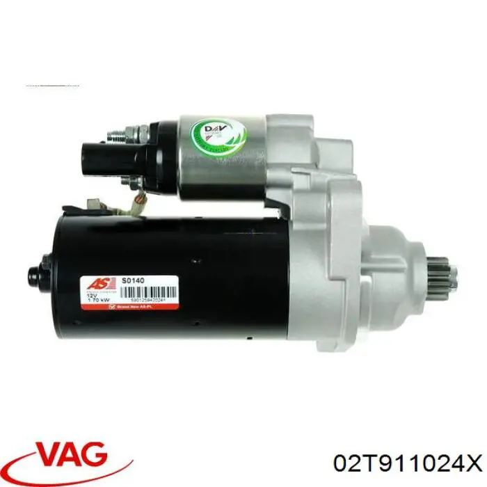 Стартер 02T911024X VAG