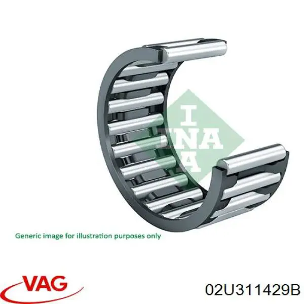  VAG 02U311429B ціна, від 22.21 USD