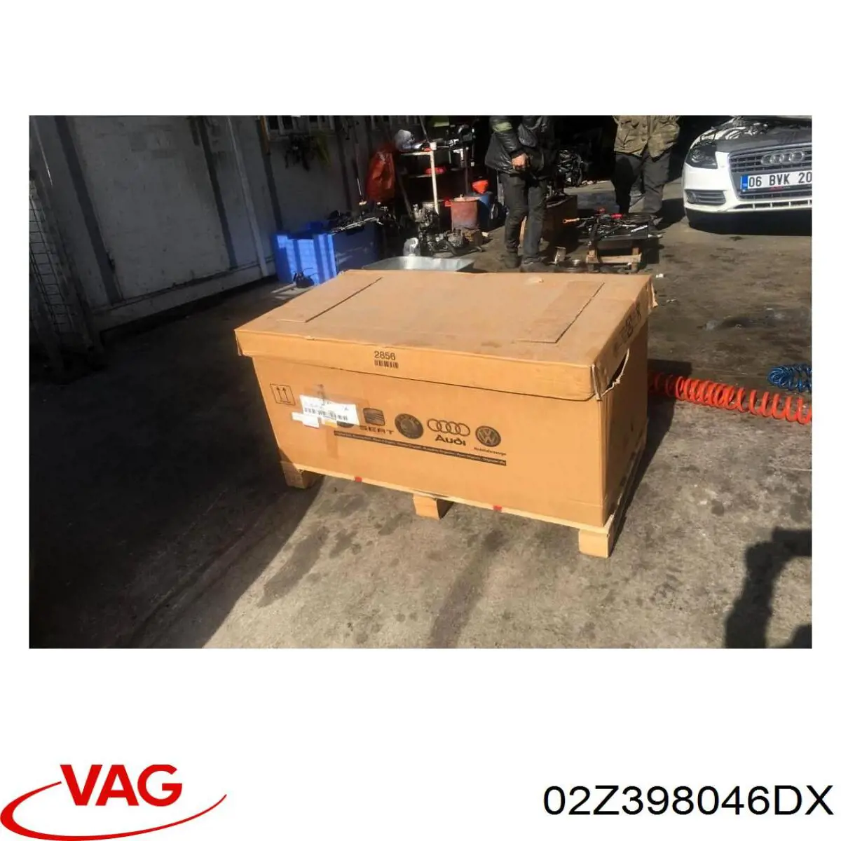 МКП в зборі VAG 02Z398046DX ціна, від 759.31 USD