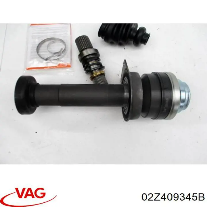 Вал приводу проміжний 02Z409345B VAG