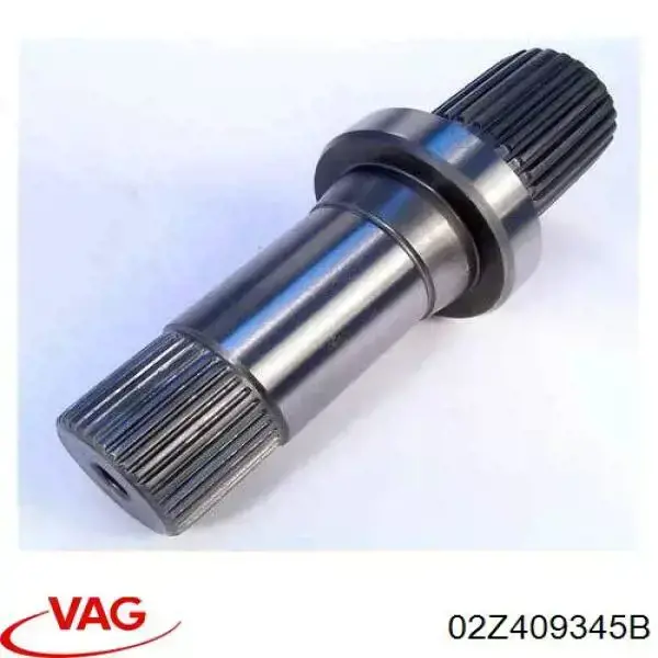 Вал приводу піввісь, проміжний VAG 02Z409345B ціна, від 35.32 USD