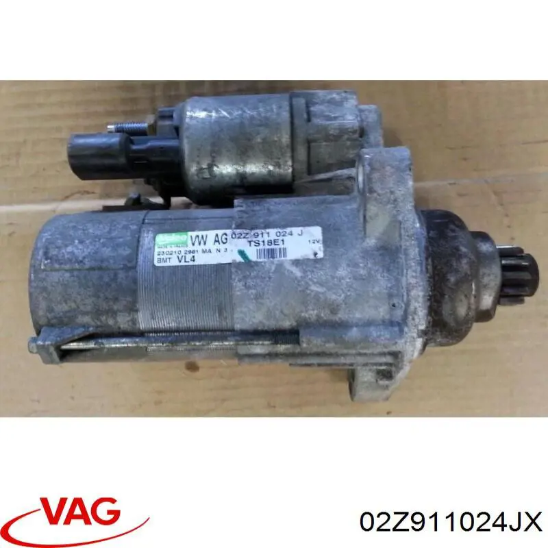 Купити 02Z911024JX VAG Стартер