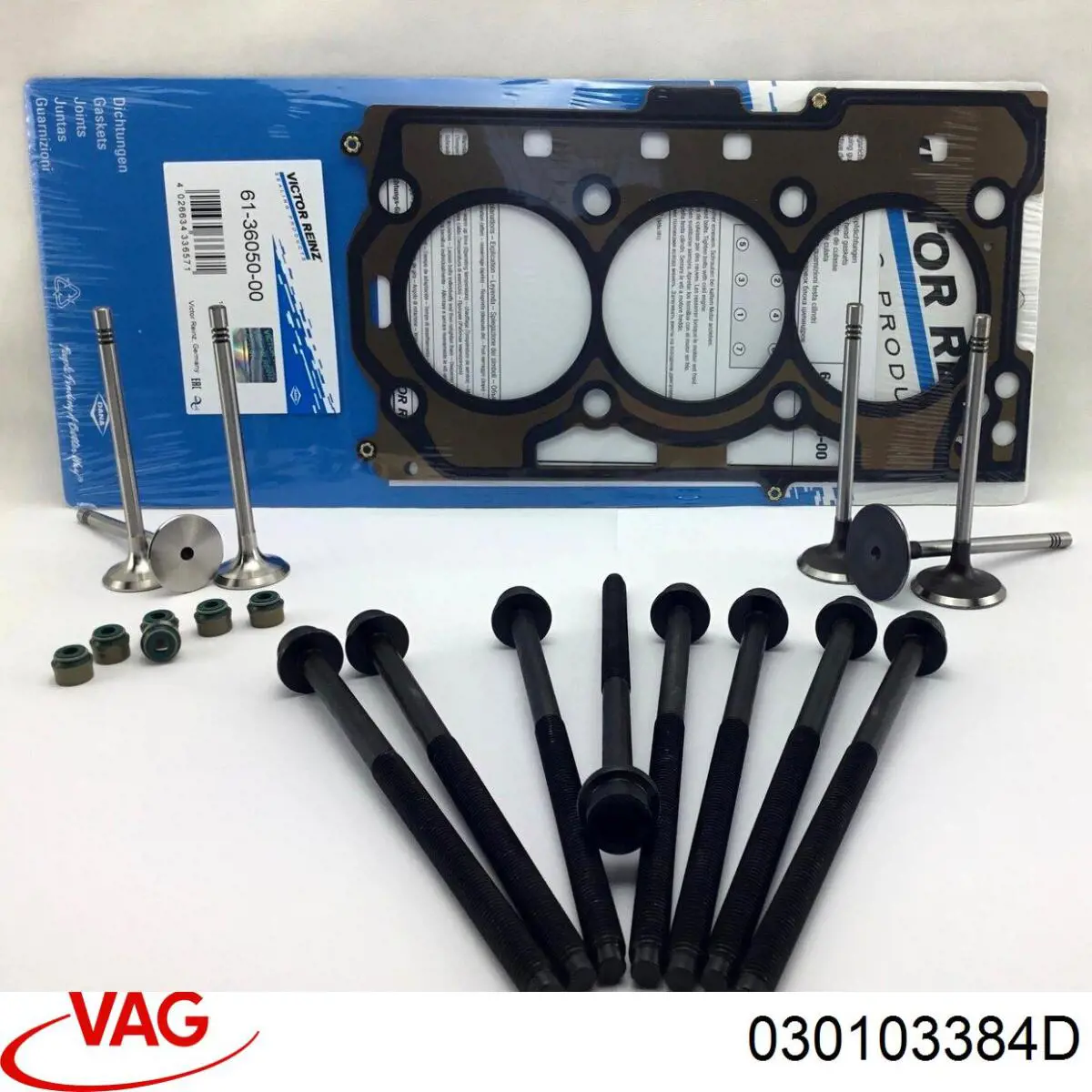 Болт головки блока циліндрів, ГБЦ VAG 030103384D ціна, від 2.27 USD