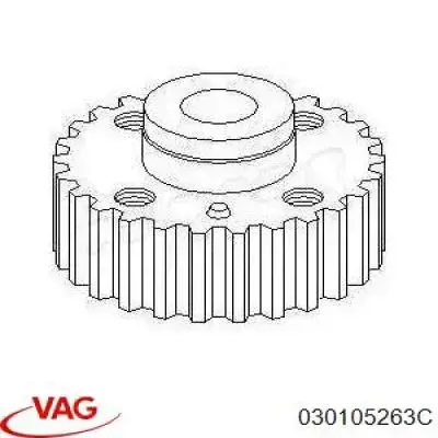 Зірка-шестерня приводу коленвалу двигуна 030105263C VAG