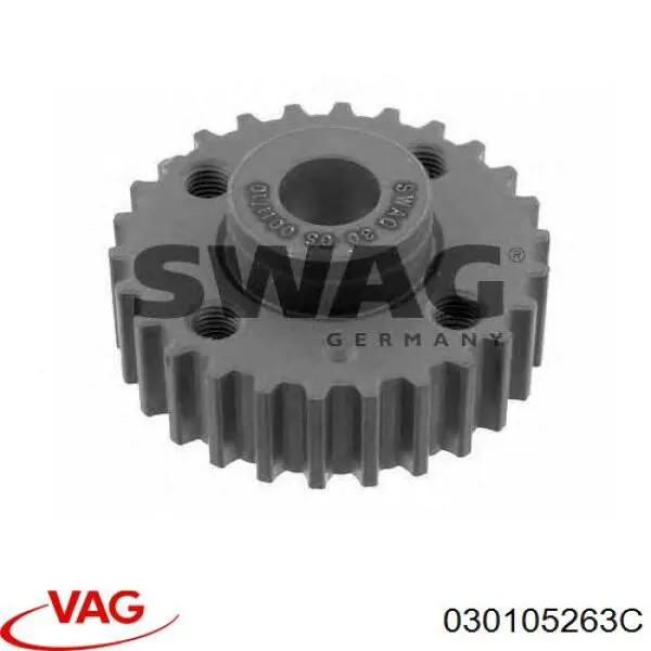 Зірочка приводу коленвала двигуна VAG 030105263C ціна, від 7.50 USD