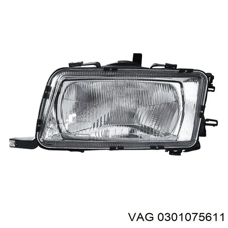 Основна фара в зборі ліва VAG 0301075611 ціна, від 46.74 USD
