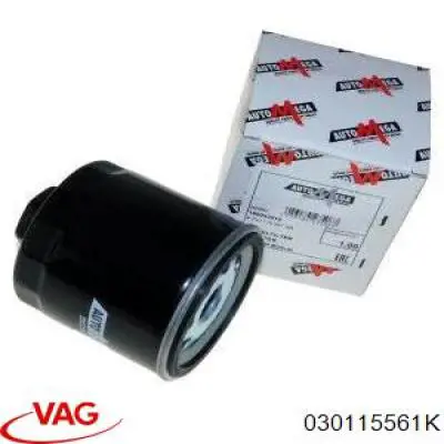 Масляний фільтр двигуна VAG 030115561K ціна, від 4.23 USD