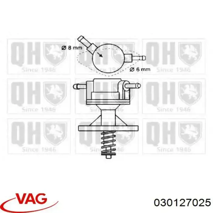 Паливний насос, механічний VAG 030127025 ціна, від 15.53 USD