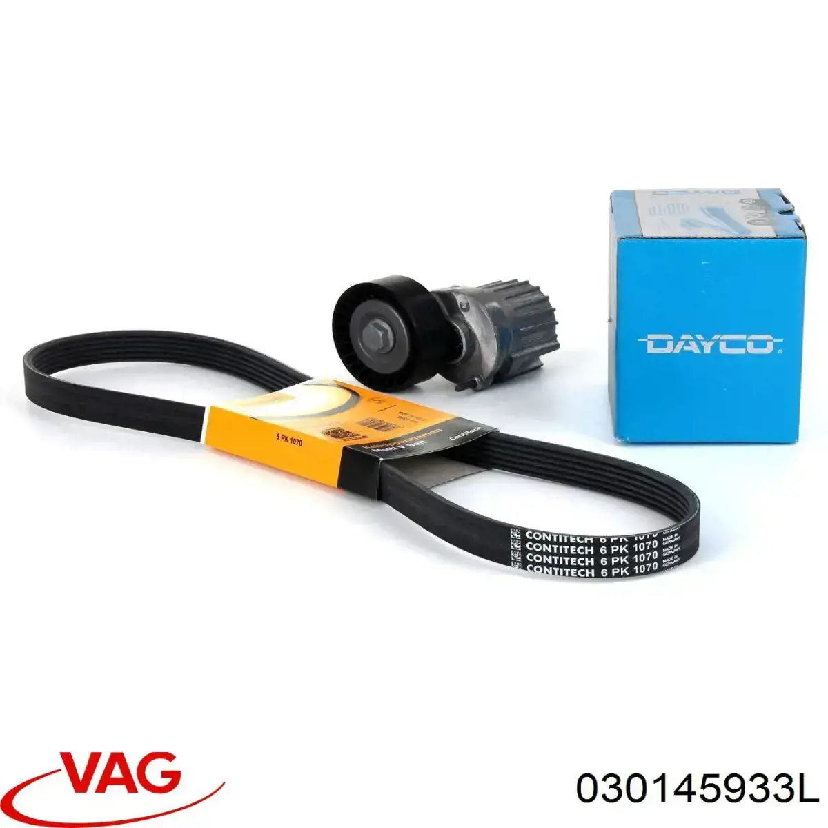 Купити 030145933L VAG Ремінь генератора