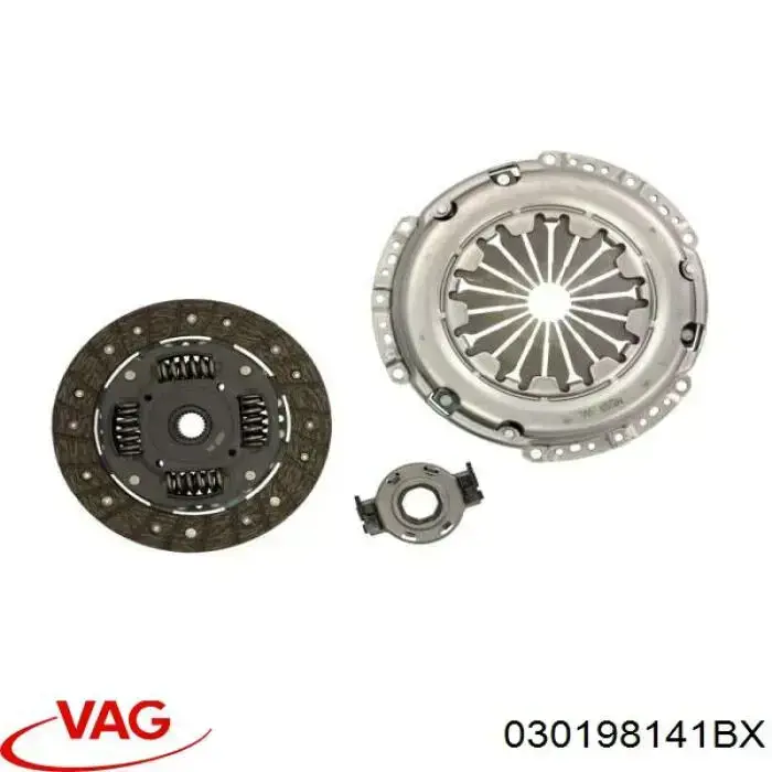 Комплект зчеплення (3 частини) VAG 030198141BX ціна, від 78.14 USD