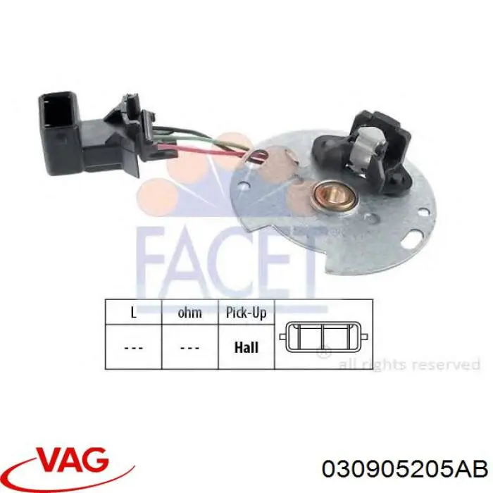 030905205AB VAG Трамблер