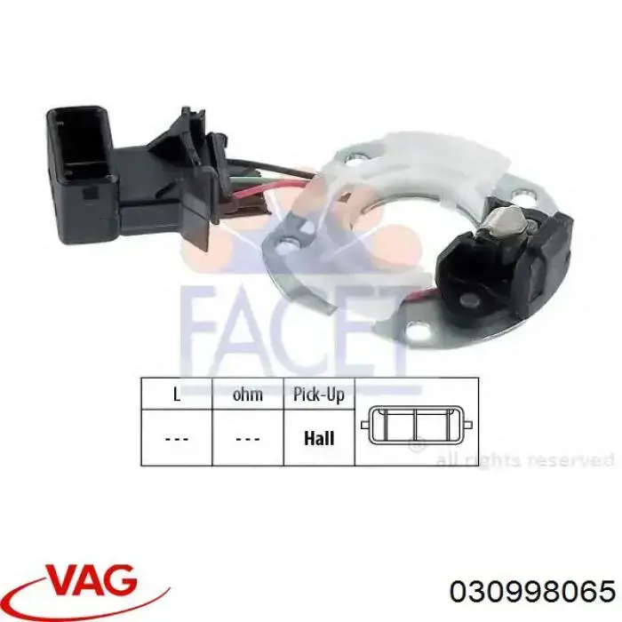 Купити 030998065 VAG Датчик Холла