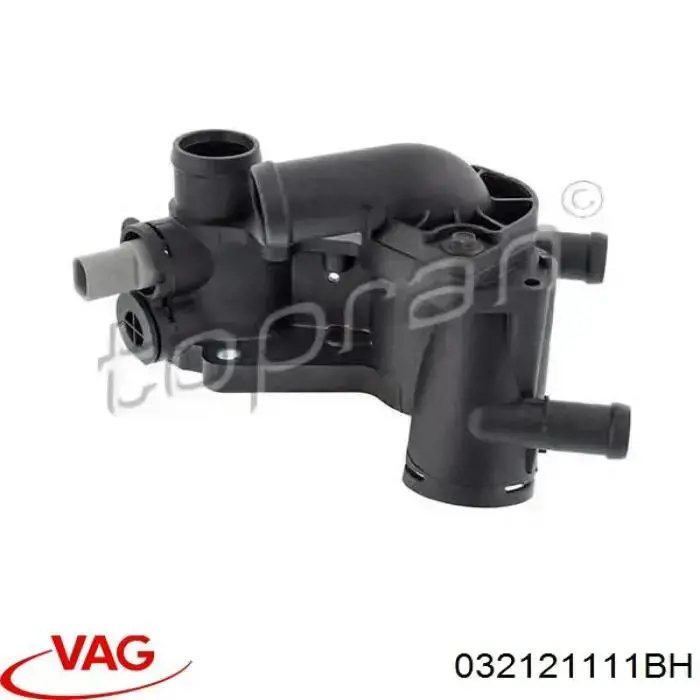 Кожух термостата VAG 032121111BH ціна, від 173.21 USD