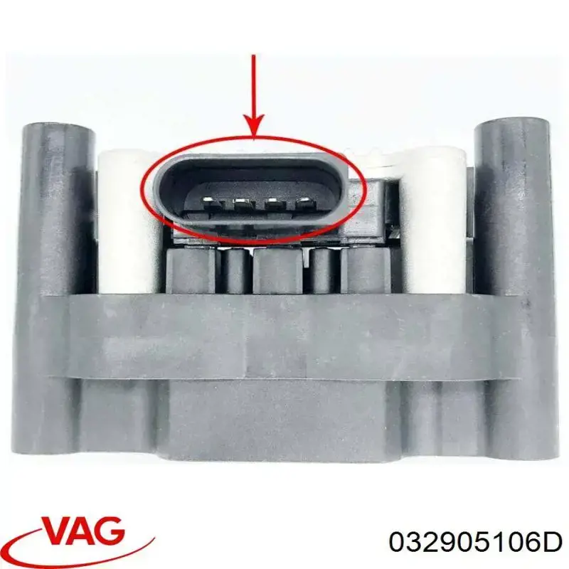 Котушка запалювання VAG 032905106D ціна, від 29.53 USD