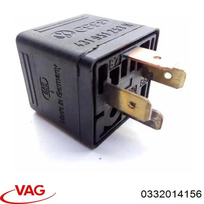 Реле вентилятора VAG 0332014156 ціна, від 1.41 USD