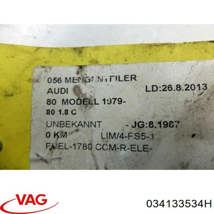 034133534H VAG 