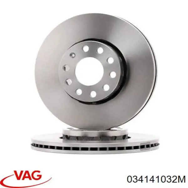 Диск зчеплення ведений VAG 034141032M