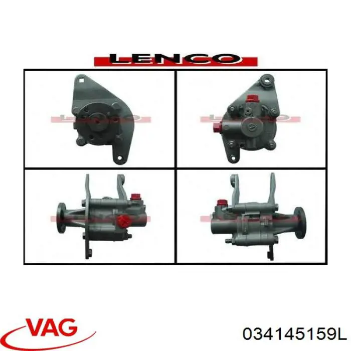 Насос ГПК Shaftec HP038 ціна, від 68.29 USD