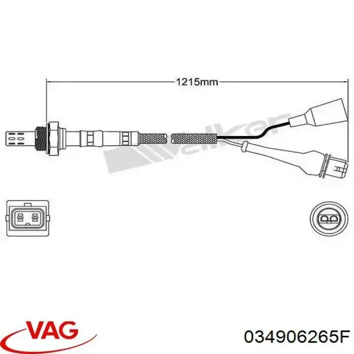 034906265F VAG Датчик кисню