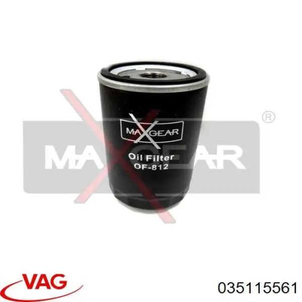 Масляний фільтр двигуна VAG 035115561 ціна, від 5.13 USD