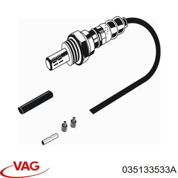 Лямбдазонд, датчик кисню до каталізатора VAG 035133533A ціна, від 29.89 USD