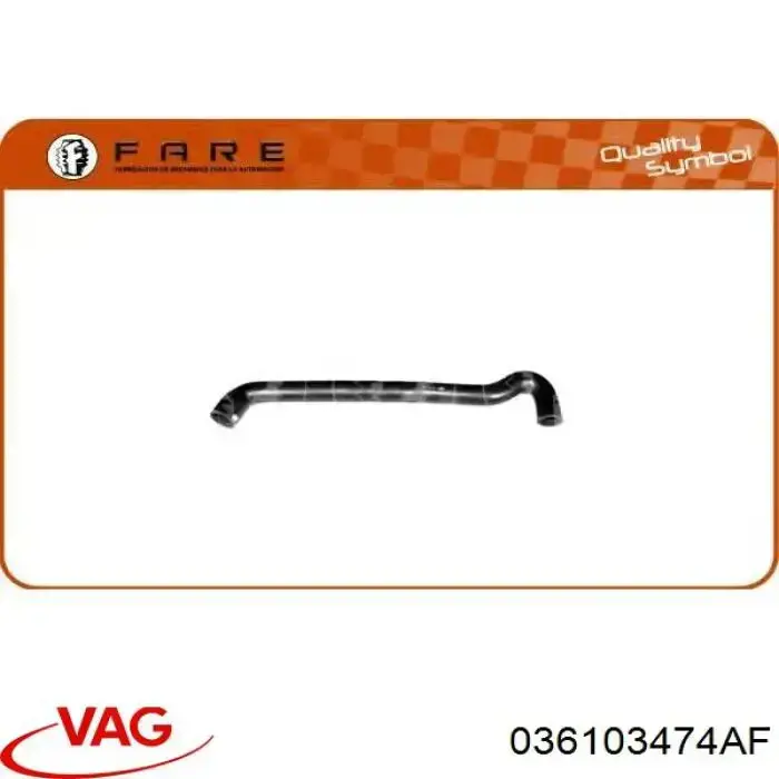 Купити 036103474AF VAG Шланг для видалення повітря