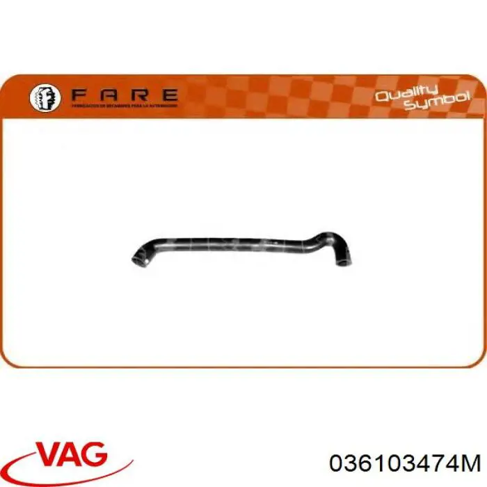 Купити 036103474M VAG Шланг для видалення повітря
