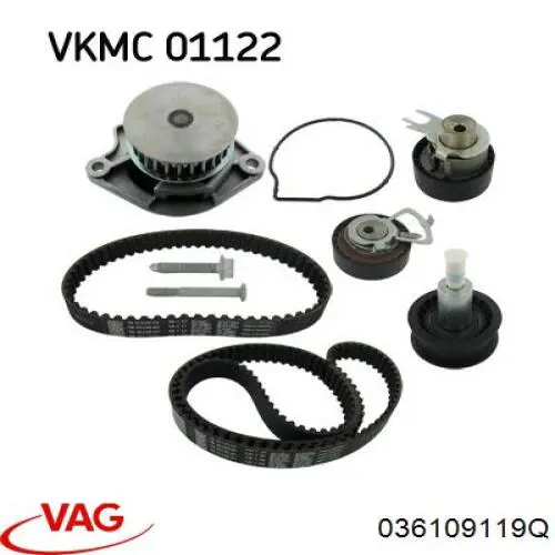 Купити 036109119Q VAG Ремінь газорозподільного механізму