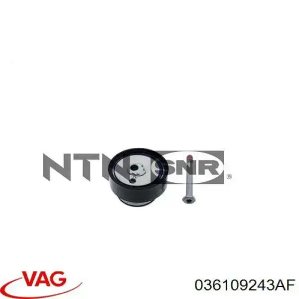 Ролик натягувача ременя ГРМ 036109243AF VAG