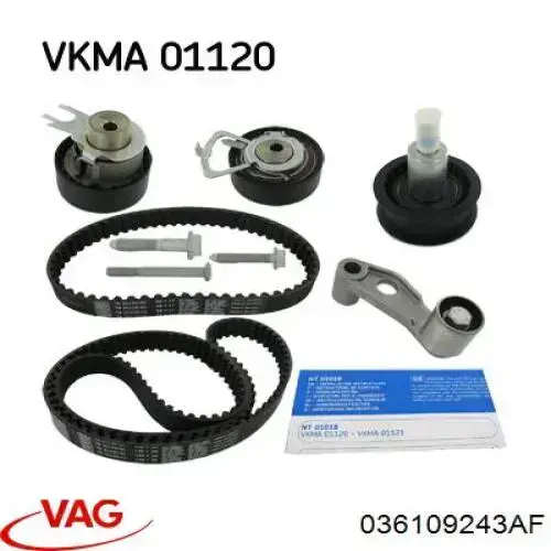 Ролик ГРМ VAG 036109243AF