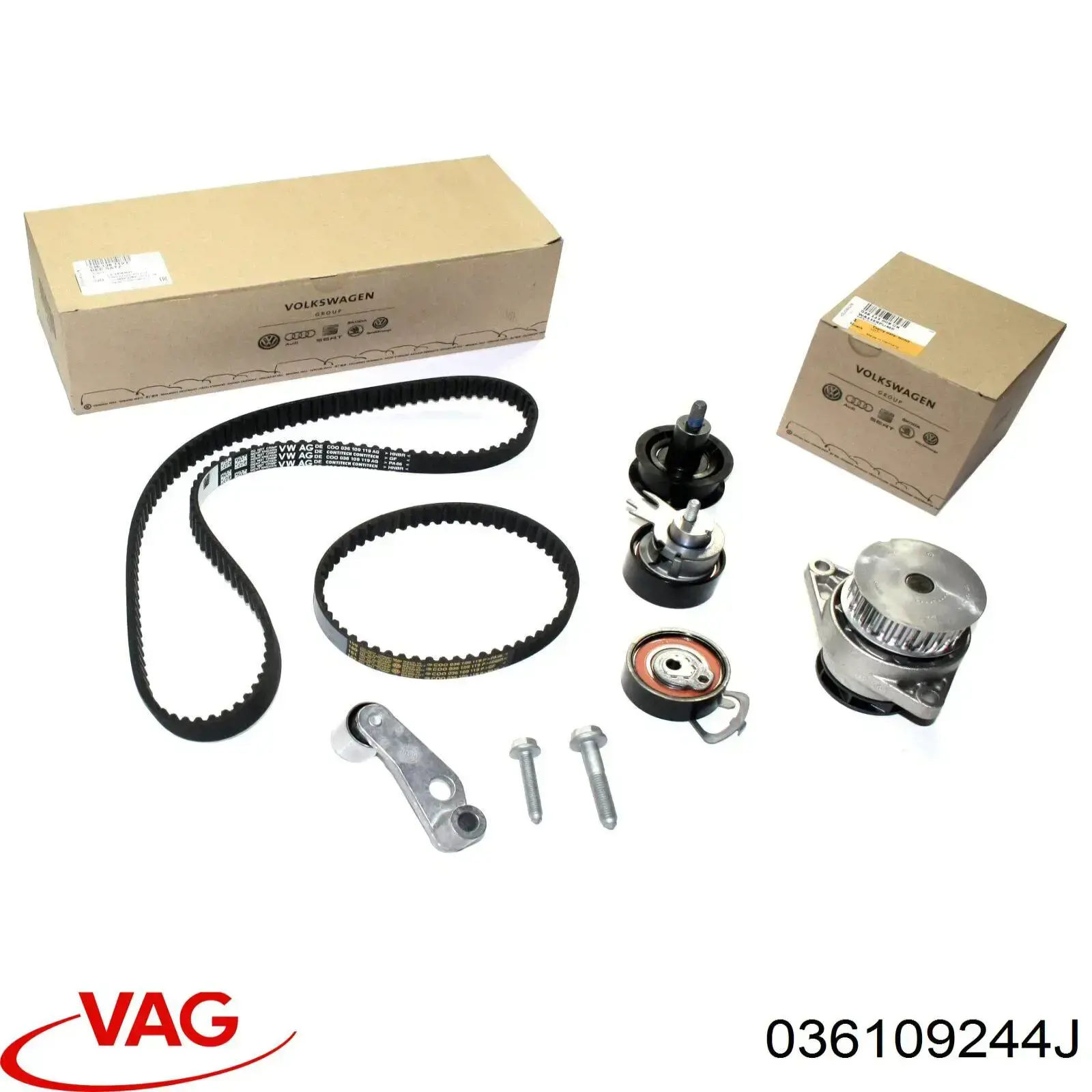 036109244J VAG Паразитний провідний ролик