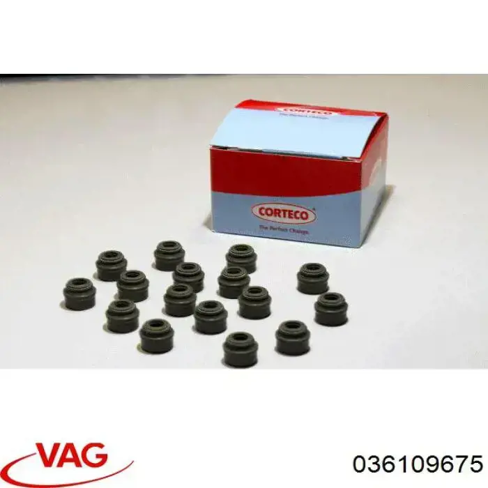 Сальник клапана (маслознімний), впуск/випуск VAG 036109675 ціна, від 0.87 USD