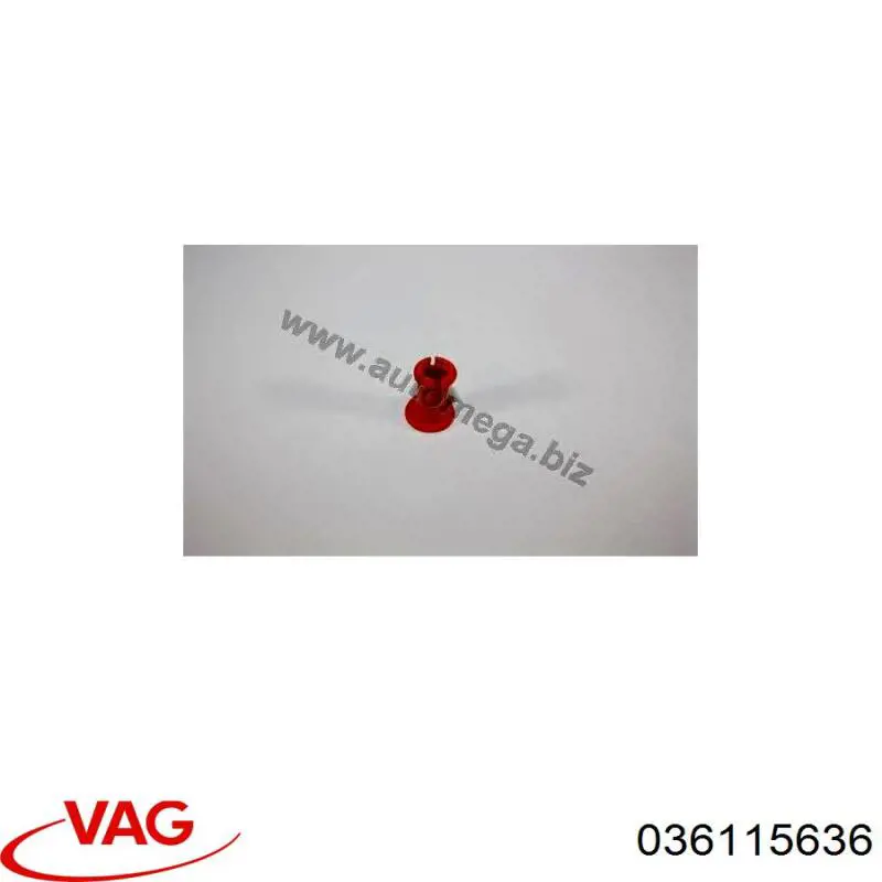 036115636 VAG Направляюча щупа-індикатора рівня масла в двигуні