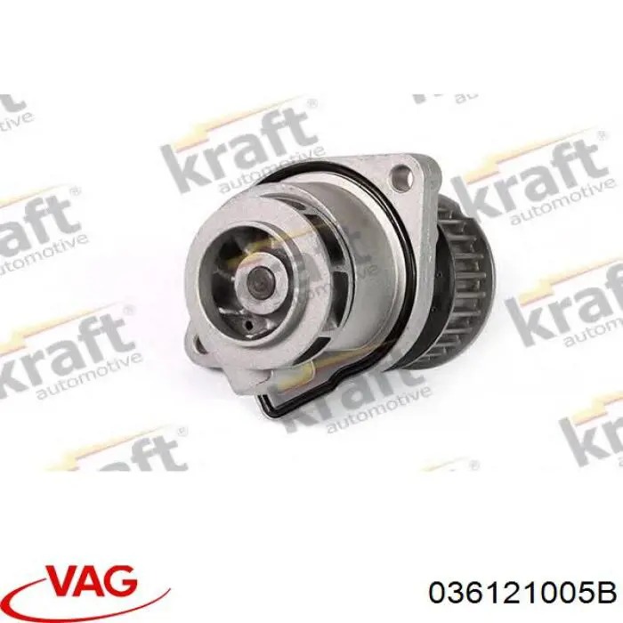 Помпа охолодження VAG 036121005B ціна, від 34.96 USD