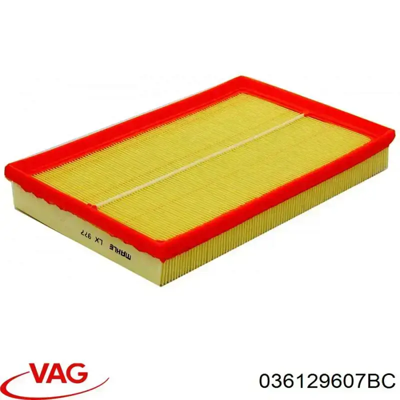 Елемент повітряного фільтра VAG 036129607BC ціна, від 50.68 USD